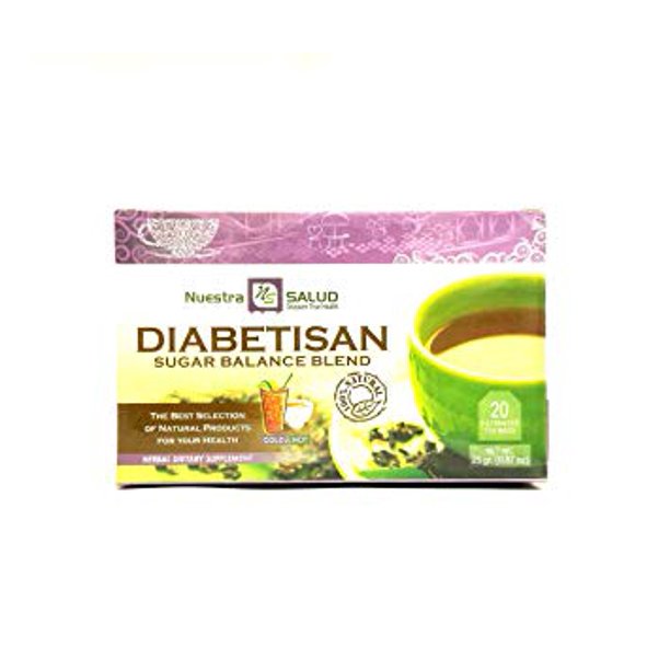 Nuestra Salud Diabetisan Sugar Balance Herbal Dietary Supplement 20