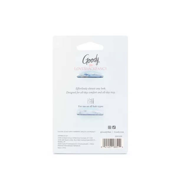 Goody x LoveShackFancy Small Claw Clips - Everblooming  display picture 1