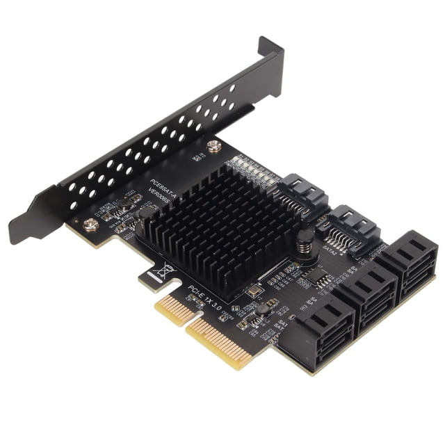 Controller Expansion Card, 6Gb/s Bus Bandwidth LED Indicator Light 8 Port Card Easy To Expand for for Desktop PC