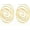 Gold, variant on Gold Geometric Earrings Tribal Swirl Wire Spiral Earrings for Women Minimalist Wave Thread Hollow Out Dangle Drop Earrings Exaggerated Statement Earrings Punk Stylish oval Twisted Earring J...[i8003]