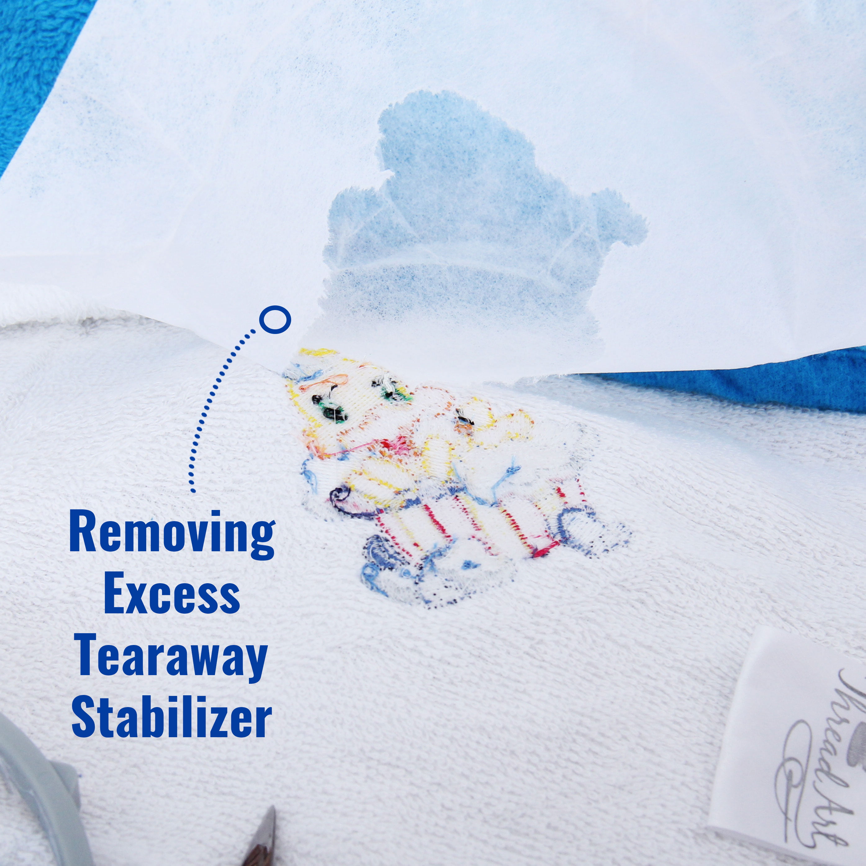 Tear Away Embroidery Stabilizer - Heavy Tearaway —