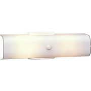 Hardware House Simplicity Rectangular Bath or Vanity Light with White Finish