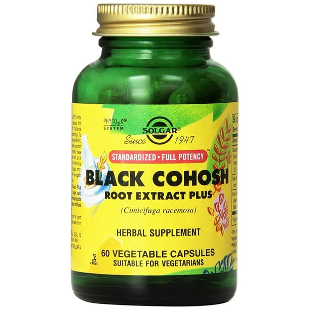 Solgar SFP Black Cohosh Root Extract Vegetable Capsules, 60 Ct