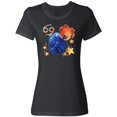 thumbnail image 3 of Inktastic Cancer Crab Constellation Zodiac Sign Illustration Women's T-Shirt, 3 of 5