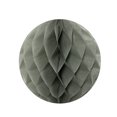 thumbnail image 2 of Wrapables® 12" Set of 3 Tissue Honeycomb Ball Party Decorations for Weddings, Birthday Parties, Baby Showers, and Nursery Décor, Gray, 2 of 3