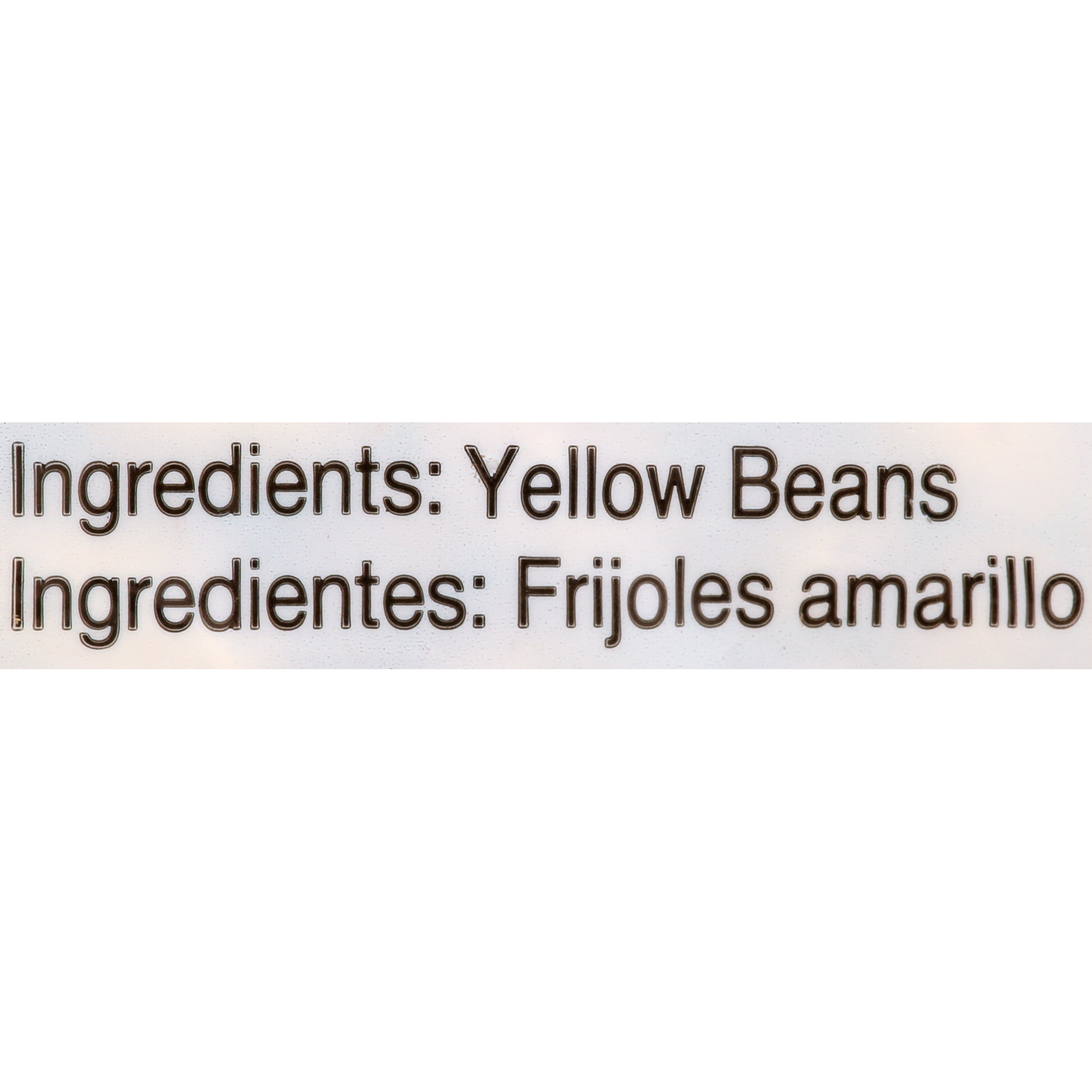 Casserole 1 lb Yellow Beans. Tree Nut-Free and Peanut-Free