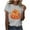Gray#womens halloween sequin sweatshirt, variant on Halloween Sequin Tops for Women Funny Pumpkin Print Shirt Short Sleeve Crew Neck Blouses Thanksgiving 2025 Fall Fashion Outfits Gray,XXL