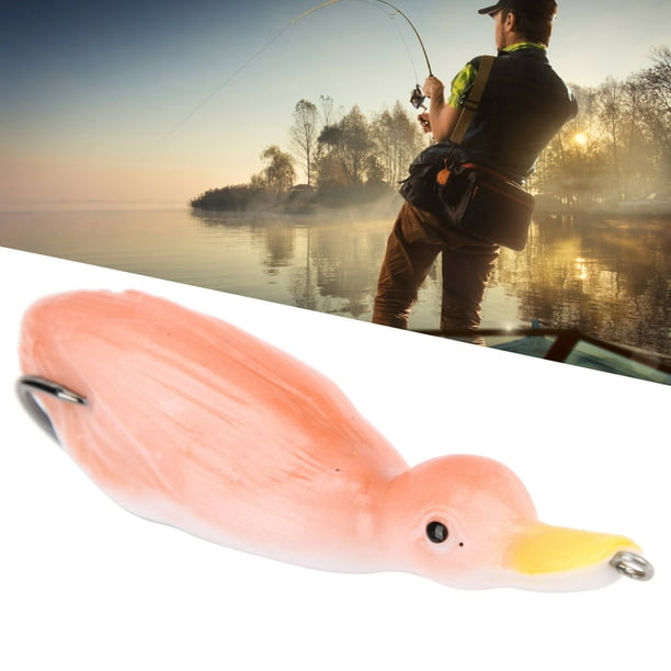 Duck Lure, Fish Bait Fishing Equipment Portable Fishing Gear Fish Lure For  Pond River Freshwater Saltwater Orange 