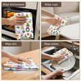 thumbnail image 5 of 6 Pcs Funny Kitchen Towels,Multicolor Christmas Pattern Microfiber Dish Towels,Kitchen Tea Towels,Kitchen Towel Set (18" X 26"), 5 of 7