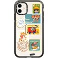 thumbnail image 1 of CASETiFY Impact Case for iPhone 11 - Postage Party - Clear Black, 1 of 4