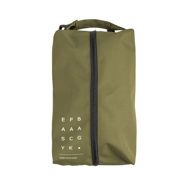 Bolsas multifunción para zapatos de camping Zulema organizador clasificado zapatos plegables resistentes L verde