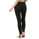 thumbnail image 3 of Inspire Chic Leggings de Algodón para Mujeres con Cintura Elástica, Pantalones de Yoga Suaves para Navidad, Medias con Espolones 2XL Negros, 3 of 8
