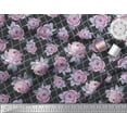 thumbnail image 3 of Soimoi Cotton Duck Fabric Geometric,Leaves & Rose Floral Fabric Prints By Yard 42 Inch Wide, 3 of 3