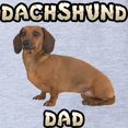 thumbnail image 2 of CafePress - Dachshund Dad - Cute Infant Baby Football Bodysuit, 2 of 3