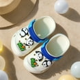thumbnail image 2 of Gyexs Boys Girls Dinosaur Garden Clogs Size 1.5-2 Lightweight Beach Sandals Breathable Slip On Water Shoes for Toddler Blue, 2 of 6
