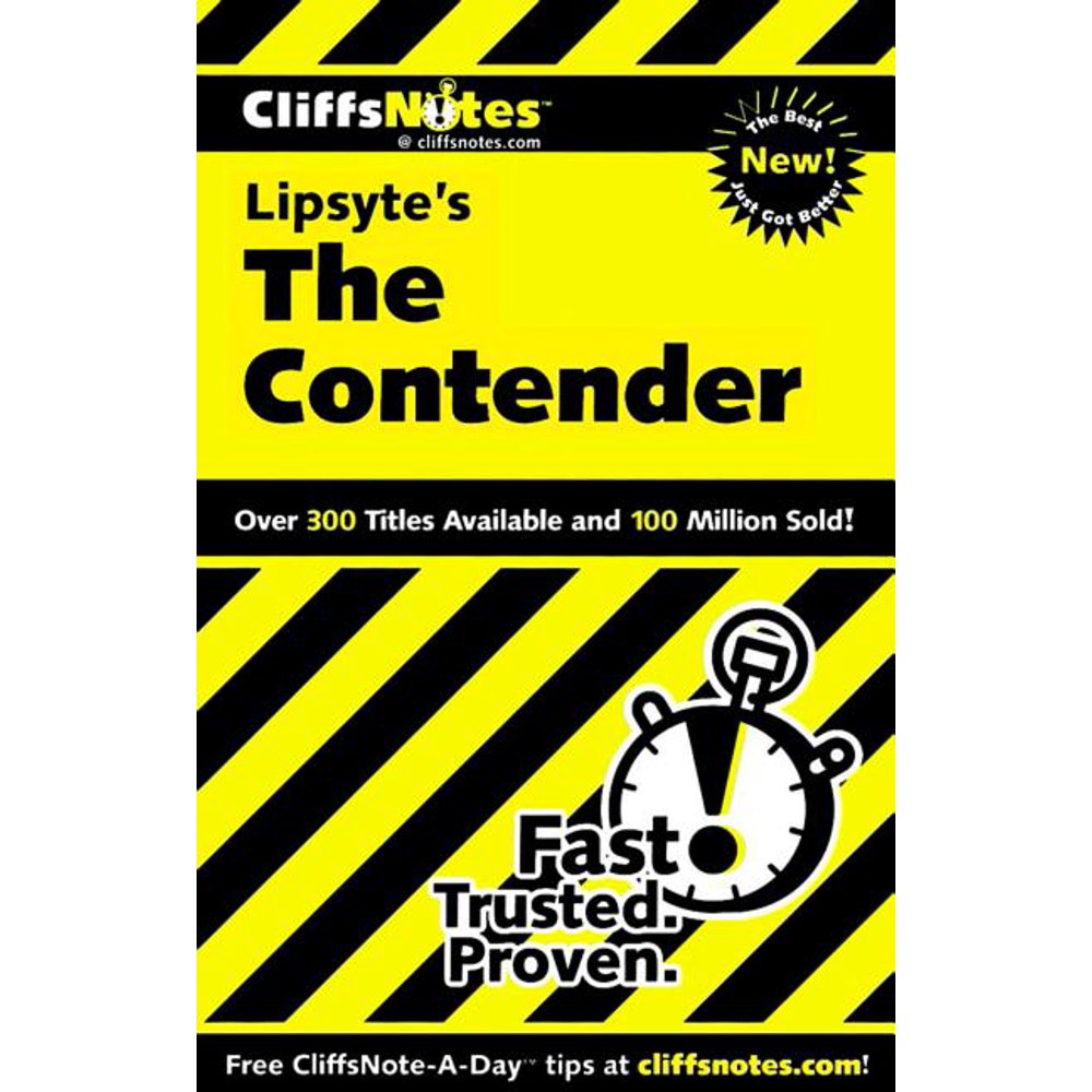 Cliffsnotes Literature Guides Cliffsnotes on Lipsyte's the Contender (Paperback)