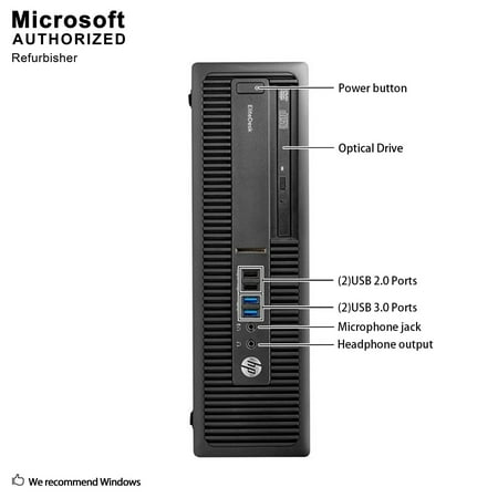 HP ProDesk 600 G2 SFF, Intel Quad Core i7-6700 up to 4.0 GHz, 8G