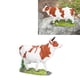 thumbnail image 3 of Estatuilla de Ganado Escultura Animal Artesanía de Resina Modelo de Vaca Marrón y Blanco Adorno Figura de Ganado Simulada Coleccionables Estatuas de Vaca de Granja de Campo ANGGREK  Otros, 3 of 8