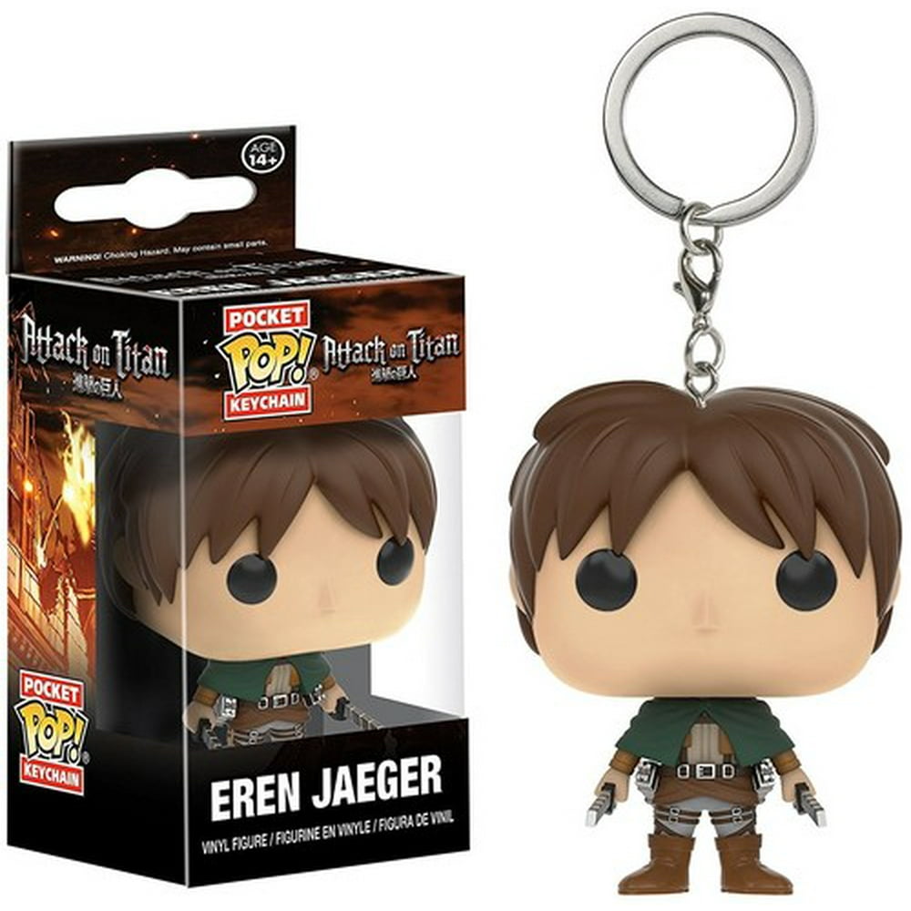 FUNKO POP! KEYCHAIN ATTACK ON TITAN - EREN JAEGER - Walmart.com - Walmart.com