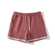 thumbnail image 3 of Cordón Atlético de Color Sólido para Hombre con Bolsillos, Pantalones Cortos Deportivos Casuales Elásticos para Hombres, 3 of 4