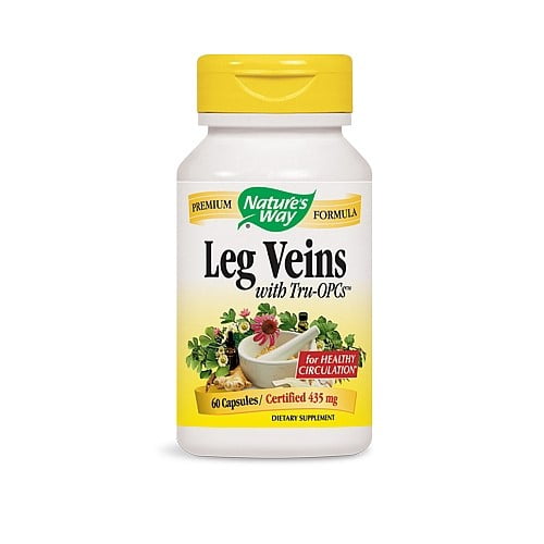 Nature's Way Leg Veins Dietary Supplement Capsules