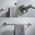 thumbnail image 3 of KRAUS Elie 18-inch Bathroom Towel Bar, Brushed Nickel Finish, 3 of 7