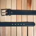 thumbnail image 5 of Jeans Belt Big and Tall Genuine leather by Leatherboss, 5 of 8