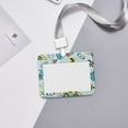 thumbnail image 6 of Susaid Cartoon Car Racing Print ID Badge Holder with Double-Sided Windows Horizontal Hard Plastic Case Black Card Protector Pouch for Office School ID Credit Cards, 6 of 7