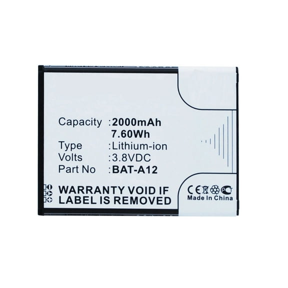 Batteries N Accessories BNA-WB-L3013 Cell Phone Battery - Li-Ion, 3.8V, 2000 mAh, Ultra High Capacity Battery - Replacement for Acer BAT-A12 Battery