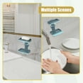 thumbnail image 7 of Unique Bargains Wall Mounted Soap Dish for Shower Wall Soap Box Soap Holder for Bathroom Kitchen Blue, 7 of 7