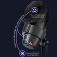 thumbnail image 3 of Microphone USB RGB, Kit de Micro à Effet d'Éclairage Dynamique avec Réduction de Bruit ENC, Idéal pour Réunion de Jeu Enregistrement Audio en Direct, 3 of 7