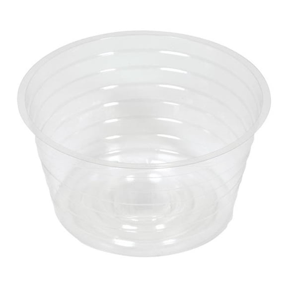 Midwest Air Technologies 7506595 Doublure de Plante en Plastique Transparent Ruban Bleu Jardinier 6 Po.