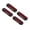 Red, variant on Suodoka 4Pcs Truck Side Marker Lights High Brightness 3000K IP65 Waterproof LED Clearance Light 12-24V Auto Emergency Flash Lamp for Trailers Red (4.33 inches / 11 cm)