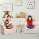 thumbnail image 3 of Costway Sofá para niños, sillón con dibujo de gato para niños con estructura de madera y pies antideslizantes, complemento de decoración resistente y ligero para niños y niñas, 3 of 5