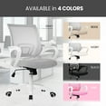thumbnail image 6 of CELTOSS Office Chair, Adjustable Height, Ergonomic Lumbar Support and Armrests for Adults, Gray, 6 of 9