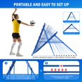 thumbnail image 3 of Red Rebounder Winthai de 4 x 4 pies para voleibol, fútbol y béisbol, 3 of 9
