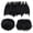 Black-250PCS, variant on 600PCS Red Feathers, 3-4.7 inch Feathers Bulk for DIY Crafts Wedding Halloween Costume Party Decorations Dream Catcher Supplies