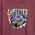 thumbnail image 3 of Teenage Mutant Ninja Turtles - Shredder Lights - Women's Lightweight French Terry Long Sleeve Shirt, 3 of 5