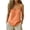18# Saffron, variant on Womens Linen Cotton Camisole V Neck Adjustable Spaghetti Strap Cami Soft Summer Basic Tank Tops 18# Green M