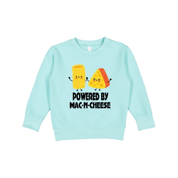 Inktastic Powered by Mac N Cheese Toddler Sweatshirt