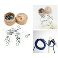 thumbnail image 3 of 100pcs Crochet Stitch Markers with Storage Box Point Knitting Tools Rings, 3 of 8