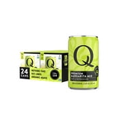 Q Mixers Margarita Mix, Premium Cocktail Mixer Made with Real Ingredients, 7.5 Fl oz, 24 pack