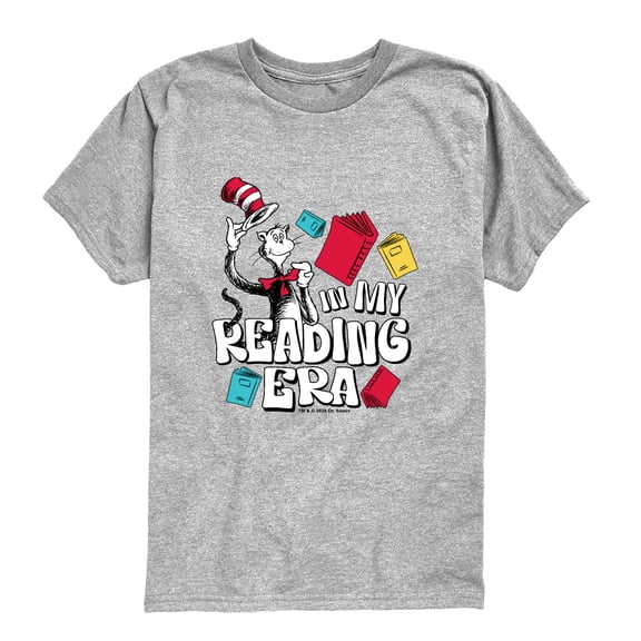Dr. Seuss - In My Reading Era Toddler Short Sleeve Graphic T-Shirt