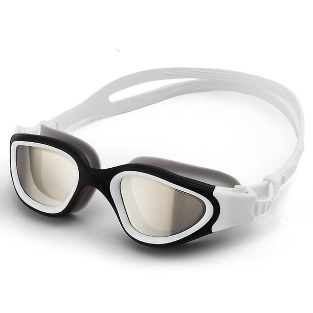 Black And White Swimming Eyes Professional Swimming Goggles Hd Antifog Coating Racing Glasses Comfortable Leisure Men Women Diving Goggles