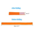 thumbnail image 2 of Uxcell Boot Straps 4 Pack Elastic Ankle Straps Pants Leg Bands Orange 20", 2 of 7