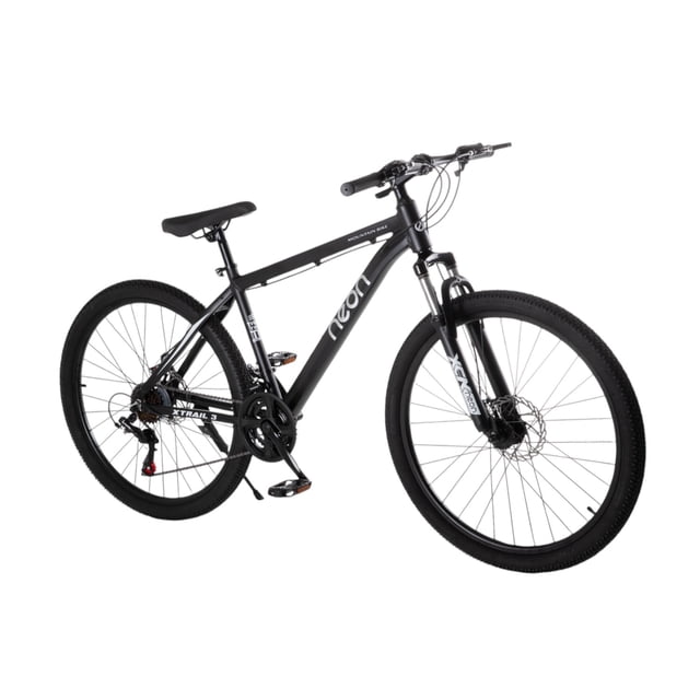Bicicleta Neon De Montaña Rodada 26 21 Velocidades Color Negro