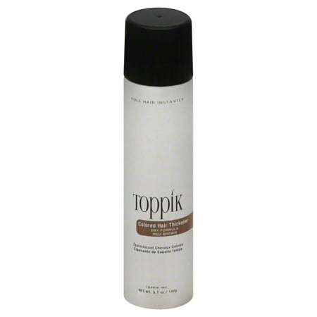Toppik Dry Formula Med Brown Colored Hair Thickener, 5.1 (Best Hair Regrowth Formula)