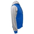 thumbnail image 4 of Epic Adult Letterman Varsity Jacket, Solid Trim Cotton Blend, 4 of 4