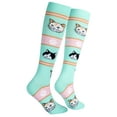 thumbnail image 3 of Cool Socks, Womens, Knee High Compression Socks, Cats Print, 3 of 6