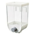 thumbnail image 1 of Food Storage Container Cereal Dispenser With Wall-Mount Design And Transparent ABS Body For Oatmeal Rice Candy Grains, 1 of 2